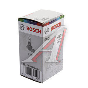 Изображение 5, 1987302807 Лампа 12V HB3 60W P20d Eco BOSCH