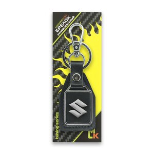 Изображение 2, BKN 003 Брелок "SUZUKI " металл,  кожа MASHINOKOM
