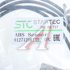 Изображение 3, INF.09.717 Датчик АБС MAN F, M, L прямой (L=2000) STARTEC