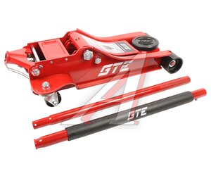 Изображение 3, GTE-TH33501 Домкрат подкатной 4т 112-505мм двухпоршневой GTE