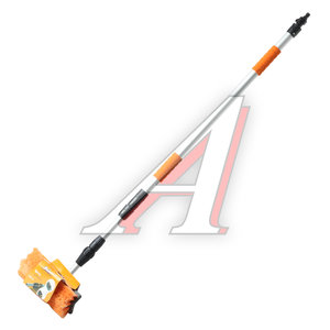 Изображение 1, AB-H-05 Щетка для мойки автомобиля телескопическая 133-300см под шланг AIRLINE