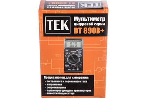 Изображение 11, DT 890 B+ Мультиметр DT890 B+ РЕСАНТА