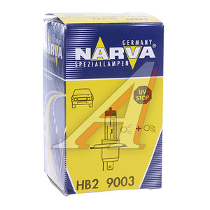 Изображение 3, 488823000 Лампа 12V HB2 67/60W P43t-38 American Types NARVA