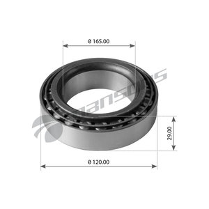 Изображение 1, 600.165 Подшипник ступицы SAF внутренний (32924) (120X165X29) MANSONS