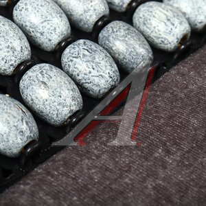 Изображение 3, A95030S Накидка на сиденье массажная деревянная с поясничной опорой серая AVS