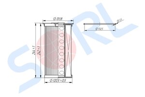 Изображение 3, RL6141BD88 Фильтр топливный FOTON SORL