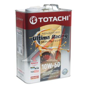 Изображение 1, E5004 Масло моторное ULTIMA RACING UHP SP/A3/B4 10W60 синт.4л TOTACHI