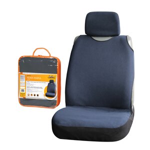 Изображение 1, ASC-SM-09 Авточехлы (майка) велюр черный (1 предм.) AIRLINE