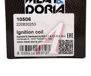 Изображение 5, 10506 Катушка зажигания HYUNDAI Terracan (EF) (01-) MEAT&DORIA