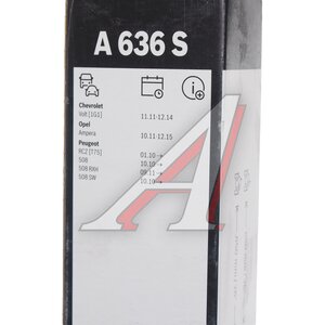 Изображение 6, 3397007636 Щетка стеклоочистителя PEUGEOT 508 (10-) 650/650мм комплект Aerotwin BOSCH