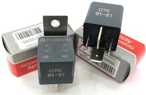 Изображение 6, 711.3747-01АТ Реле электромагнитное 12V 4-х контактное 50А замыкающее с кронштейном АВТОТРЕЙД