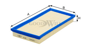 Изображение 3, AG108 Элемент фильтрующий MAXUS воздушный GOOD WILL