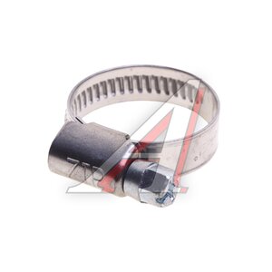 Изображение 1, KR-H55397 Хомут ленточный 016-027мм (9мм) червячный W2 KORUDA