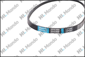 Изображение 4, MB3PK668 Ремень приводной поликлиновой 3PK668 NISSAN Micra (K12) MANDO