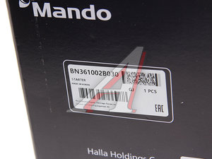 Изображение 6, BN361002B030 Стартер KIA Cerato (06-) (0.9кВт) MANDO