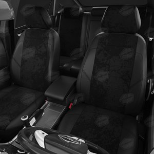 Изображение 2, CH03-0301-EC14 Авточехлы CHEVROLET Lanos (05-) экокожа-алькантара задняя спинка 40х60 черные комплект AVTOLIDER