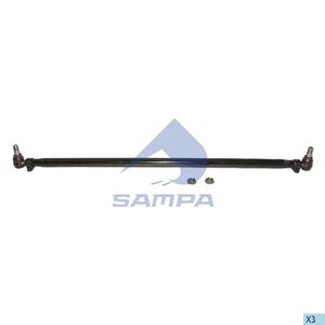 Изображение 1, 097.411-01 Тяга рулевая MERCEDES поперечная L=1532мм SAMPA