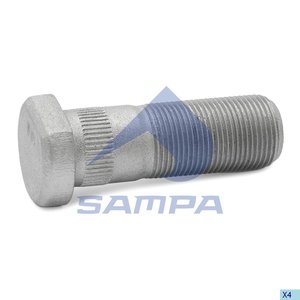 Изображение 2, 062.031 Шпилька колеса IVECO EuroCargo, Tech, Trakker, Stralis (M22х1.5х73/64) SAMPA
