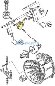 Изображение 5, 304010 Цилиндр сцепления главный SCANIA P, R, T series HD-PARTS