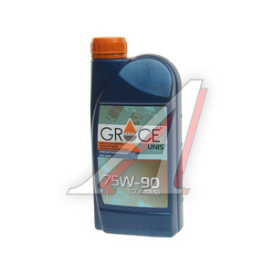 Изображение 1, 4603728814254 Масло трансмиссионное UNIS GL-4/5 75W90 п/синт.1л GRACE