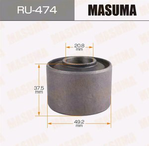 Изображение 2, RU-474 Сайлентблок NISSAN Almera (N16E) рычага нижнего задний MASUMA