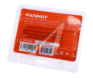 Изображение 5, 180301123 Аккумулятор для электроинструмента 21.0В 3.0Ач PATRIOT