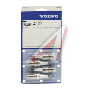 Изображение 1, 272207 Свеча зажигания VOLVO XC70, XC90 комплект (4шт.) OE