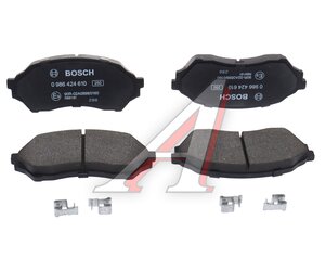 Изображение 2, 0986424610 Колодки тормозные MAZDA 323 BJ (97-02) передние (4шт.) BOSCH