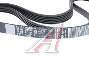 Изображение 2, 1465191 Ремень приводной поликлиновой 6PK870 FORD Transit OE