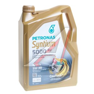 Изображение 1, 70950M12EU Масло моторное PETRONAS 5000 AV 5W30 синт.5л SYNTIUM