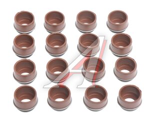 Изображение 2, 406390660101 Колпачок ЗМЗ-406 маслоотражательный комплект 16шт. RUBENA