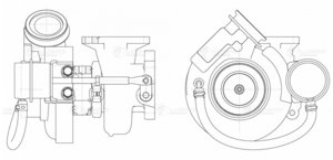 Изображение 4, LAT0708 Турбокомпрессор CUMMINS 4ISBe модель HE221W LUZAR