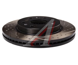 Изображение 2, BDF051 Диск тормозной CADILLAC Escalade (06-) передний перфорированный комплект TAYGA