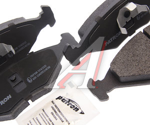 Изображение 3, PBP896 Колодки тормозные FIAT Fiorino (88-) передние (4шт.) PATRON