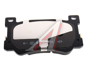 Изображение 2, 58101-D2A12 Колодки тормозные HYUNDAI Genesis (16-) дисковые передние (4шт.) OE