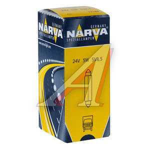 Изображение 3, 171853000 Лампа 24V C5W SV8.5 43мм Festoon NARVA