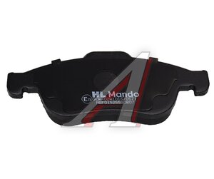 Изображение 4, MBF015255 Колодки тормозные RENAULT Duster (10-), Megane (10-) передние (4шт.) MANDO
