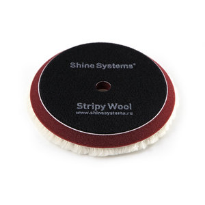 Изображение 2, SS542 Круг полировочный 130мм шерсть Stripy Wool Pad SHINE SYSTEMS