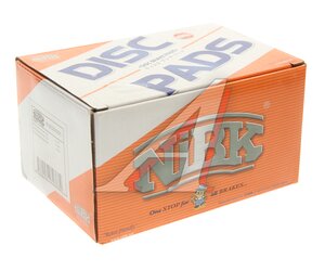 Изображение 5, PN0023W Колодки тормозные VW Passat B5 AUDI A4 передние (4шт.) NIBK