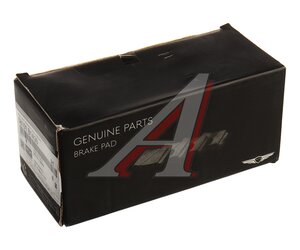 Изображение 5, 58101-B1A30 Колодки тормозные HYUNDAI Genesis (14-) (4WD) (R19) передние (4шт.) OE