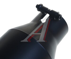 Изображение 3, HJ-254012RA-BK Насадка на глушитель d=65мм нержавеющая сталь черная TORINO