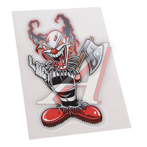 Изображение 1, 061320 Наклейка виниловая вырезанная "Joker" 11х17см полноцветная AUTOSTICKERS