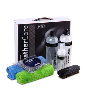 Изображение 1, SS809 Набор для чистки кожи LeatherCare Kit SHINE SYSTEMS