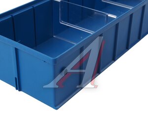 Изображение 2, 417054 Лоток полочный 500х117х90мм с 2-мя разделителями синий IPLAST