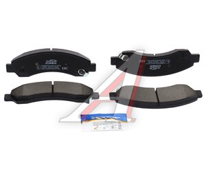 Изображение 1, KWBP0169 Колодки тормозные GREAT WALL Hover передние (4шт.) KORWIN
