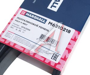 Изображение 4, M6310218 Ремень приводной поликлиновой 8PK2555 MARSHALL