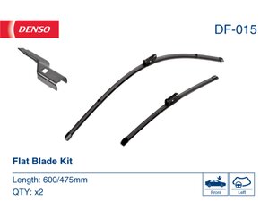 Изображение 8, DF-015 Щетка стеклоочистителя VW Jetta (11-13) 600/475мм комплект DENSO