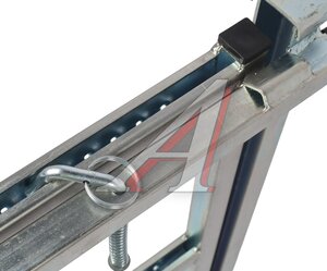 Изображение 4, KR-6454 Лестница для фургона складная h=650 оцинкованная KRAL