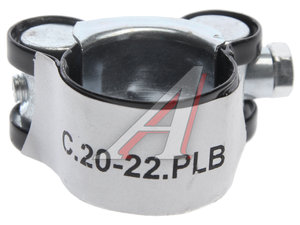 Изображение 2, C.020-022.PLB Хомут силовой d=020-022 (21) черный COMFORT