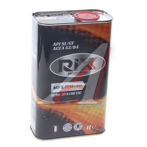 Изображение 1, RX0001MPX Масло моторное MP X SL/CF 10W40 п/синт.1л RIXX